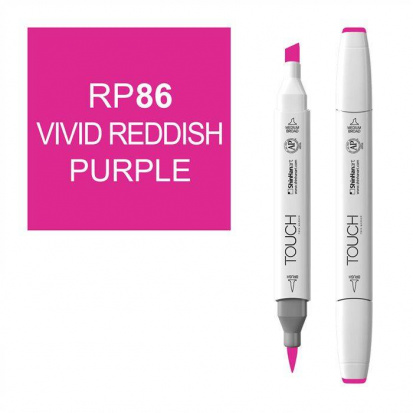Маркер "Touch Brush" 086 красноватый фиолетовый RP86
